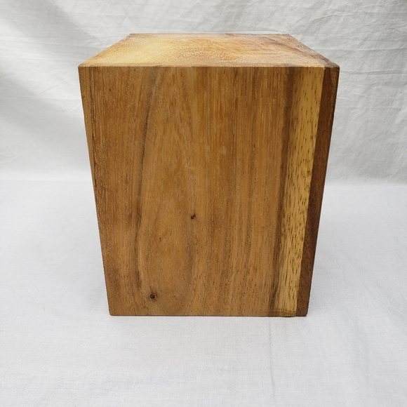 Small Vintage Brown Floral Vase and Shadow Box - Picture 6 of 12